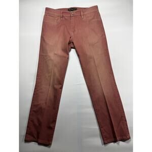 34 Heritage Men's Courage‎ Mid-Rise Straight Pink Jeans - Size 34x34 (34x29.5)*